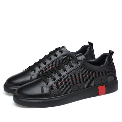 Redline Leather Sneakers