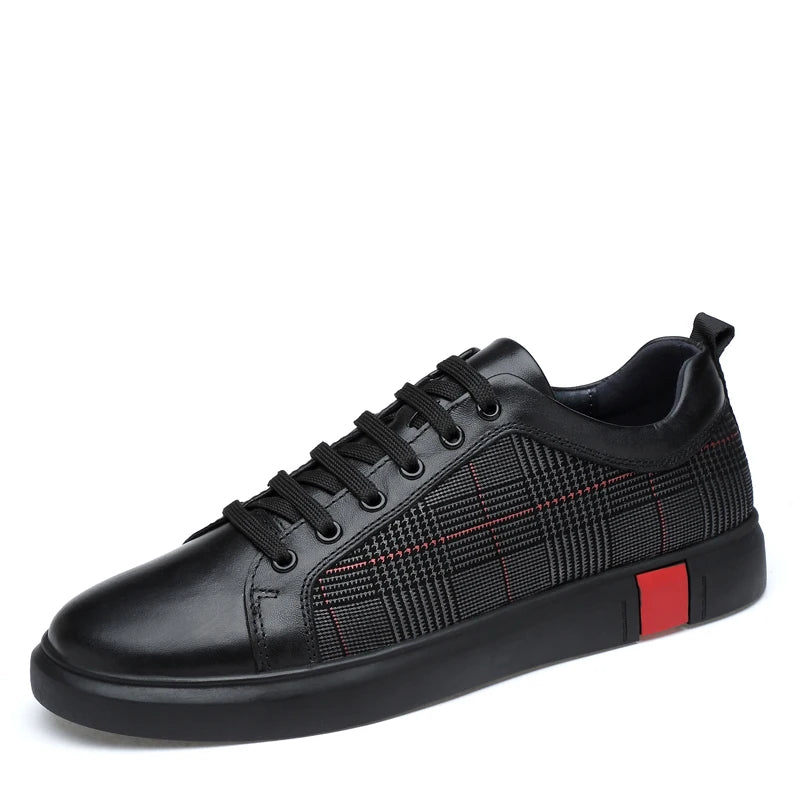 Redline Leather Sneakers