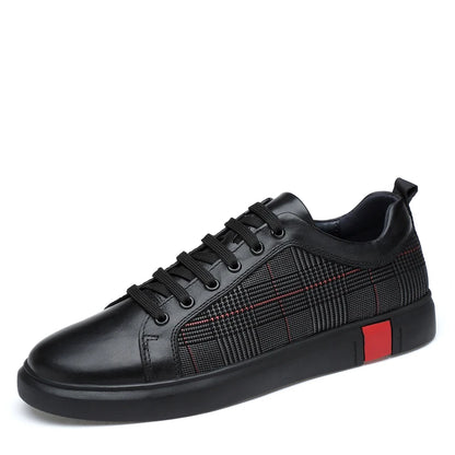 Redline Leather Sneakers
