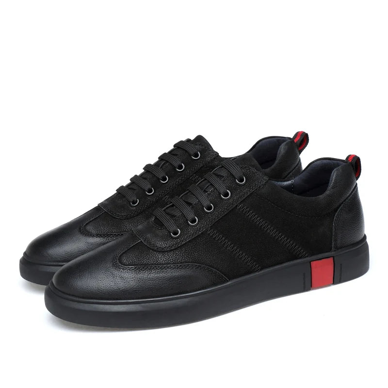 Redline Leather Sneakers