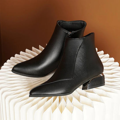 Valencia Mirror-Heel Boots