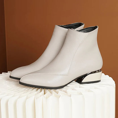 Valencia Mirror-Heel Boots