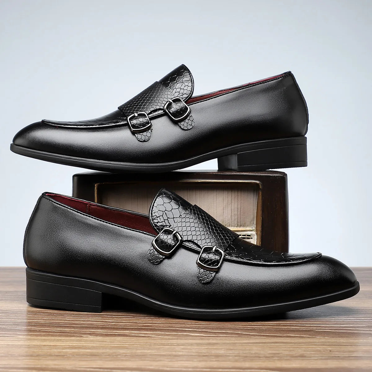 Vanguard Double Monk Loafers