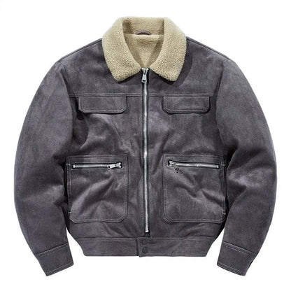 Stratford Suede Aviator Jacket