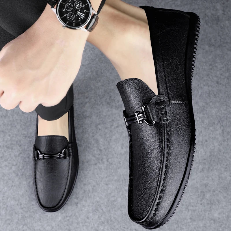 Kingsley Leather Loafers