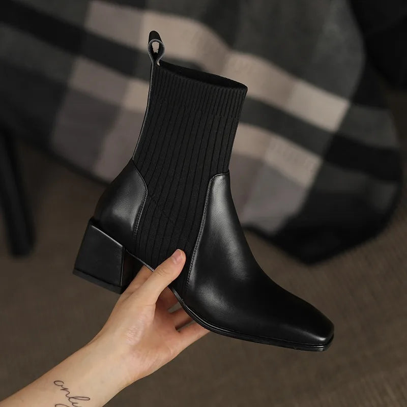 Vienna Sculpt Ankle Boots