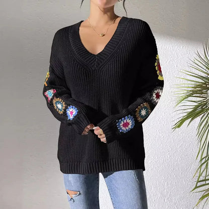 Crescent Bloom Sweater