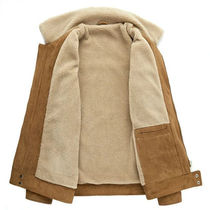 Stratford Suede Aviator Jacket