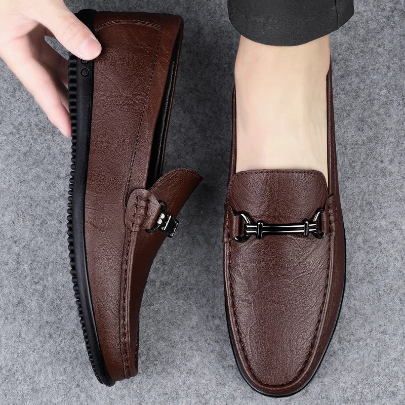 Kingsley Leather Loafers