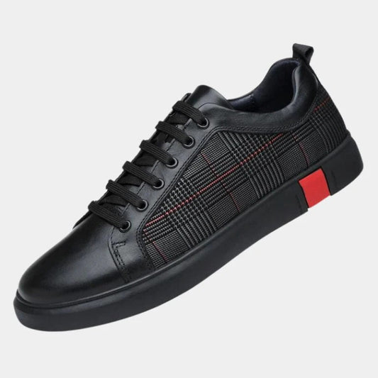 Redline Leather Sneakers