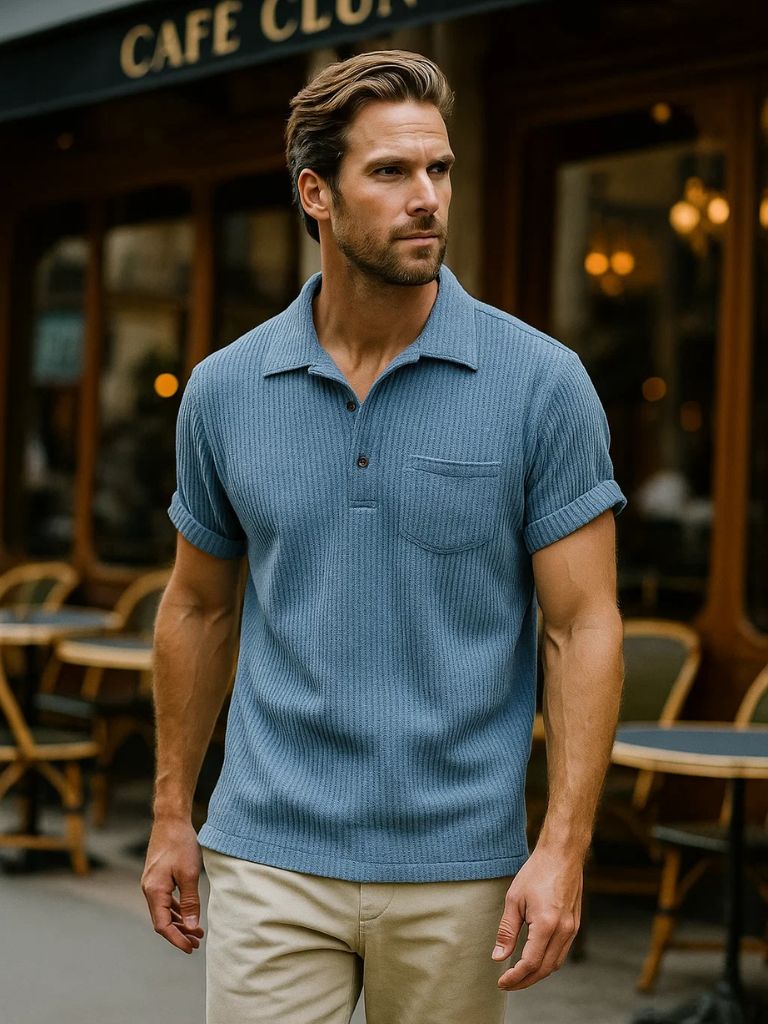 Fairfax Textured Polo